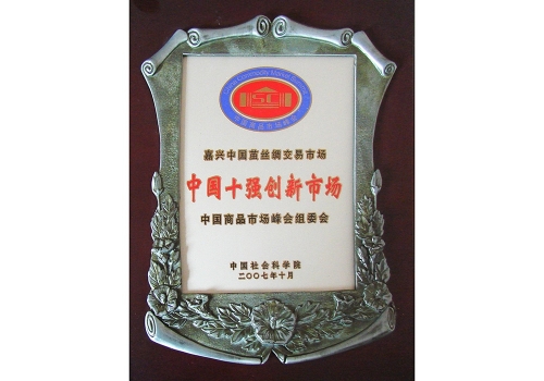 中國十強創新市場